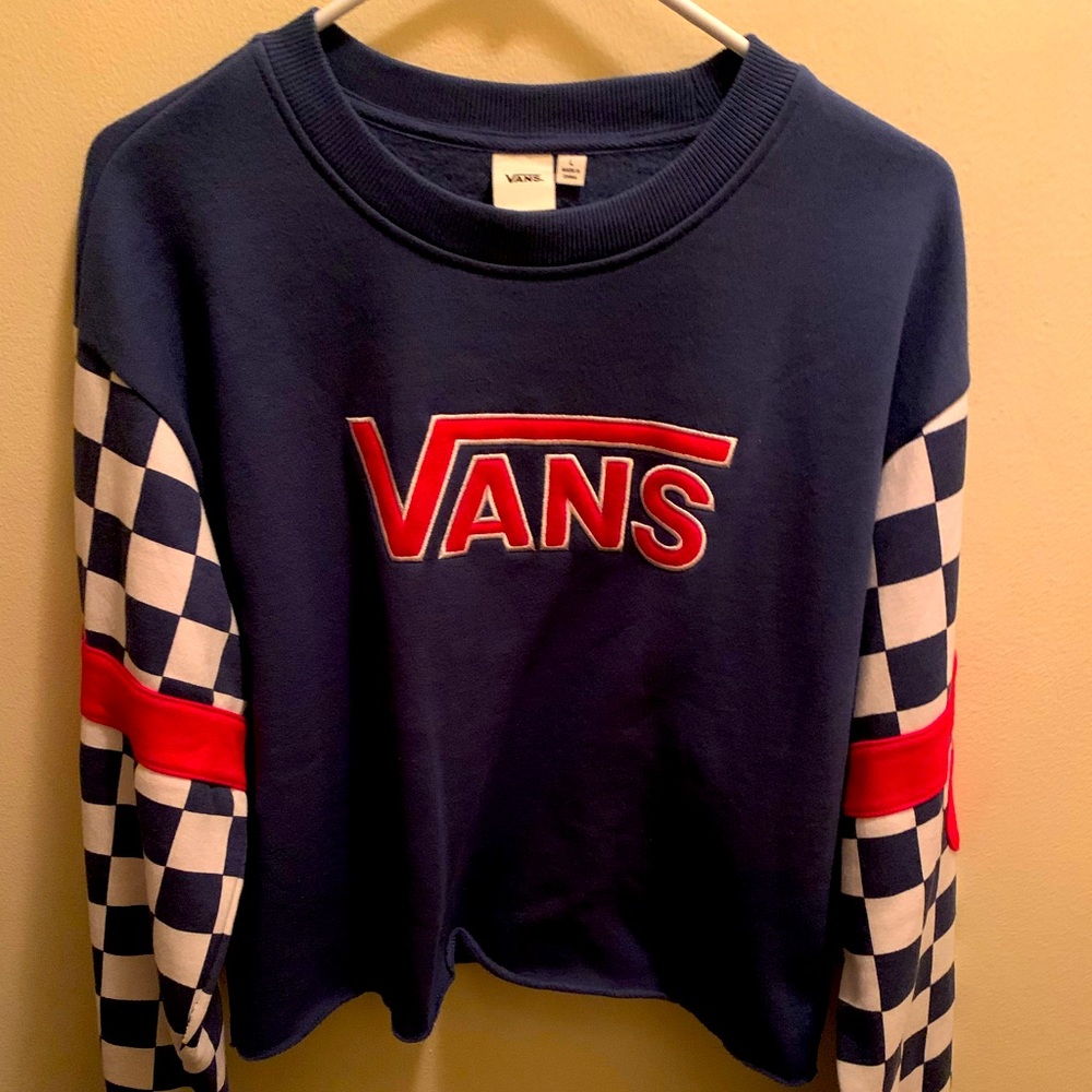 Van’s Cropped Skater Sweatshirt